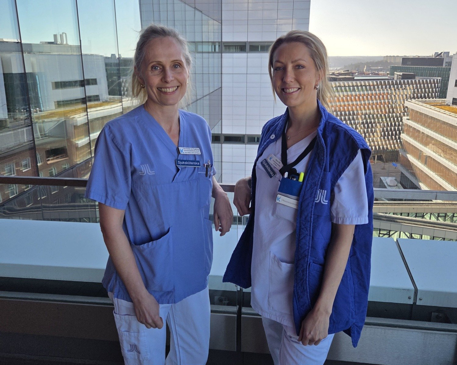 Ann-Christin von Vogelsang och Marie Fält