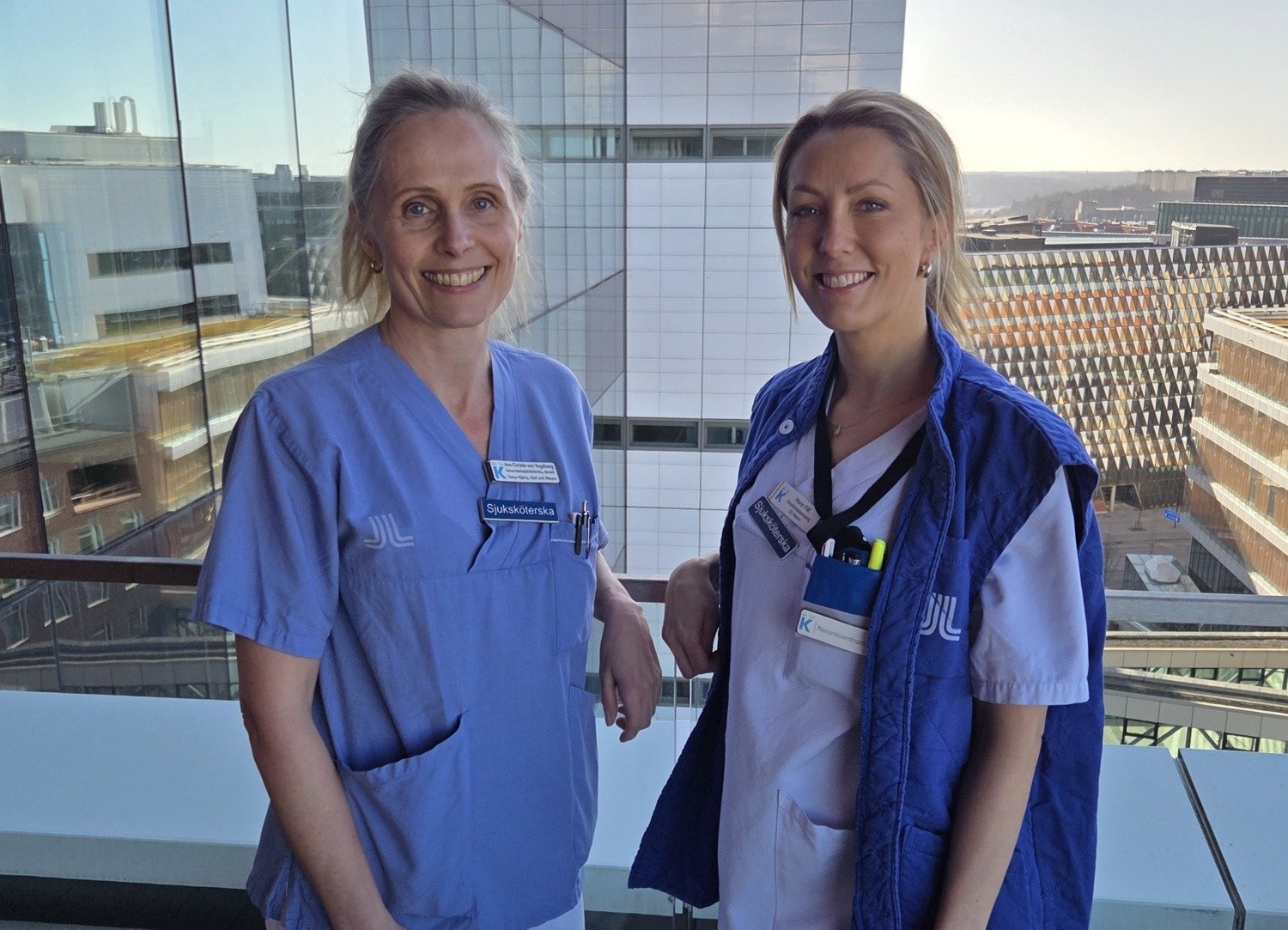 Ann-Christin von Vogelsang och Marie Fält