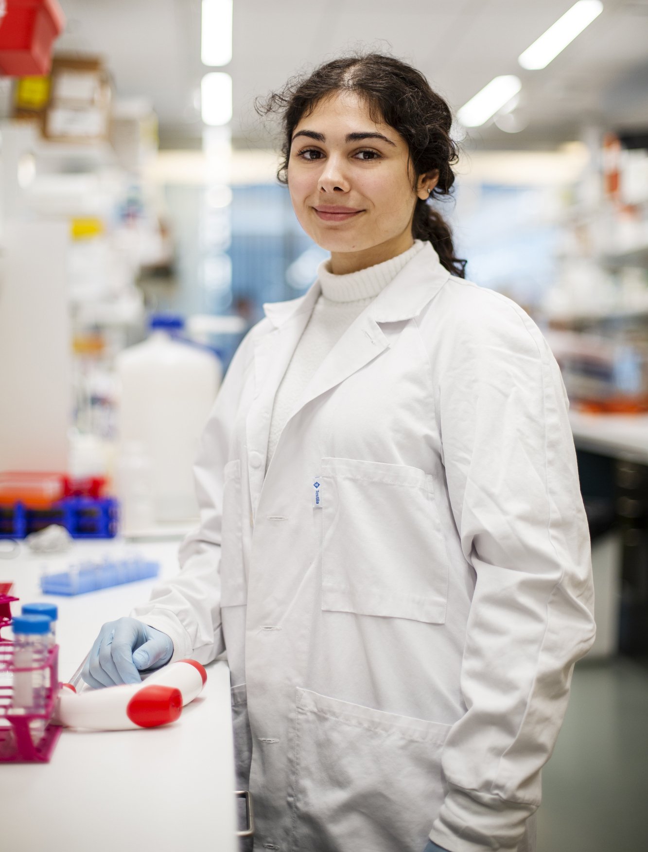 biomedicinstudenten Felicia portärtt