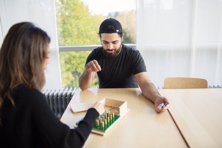 Shai, student arbetsterapeutprogrammet