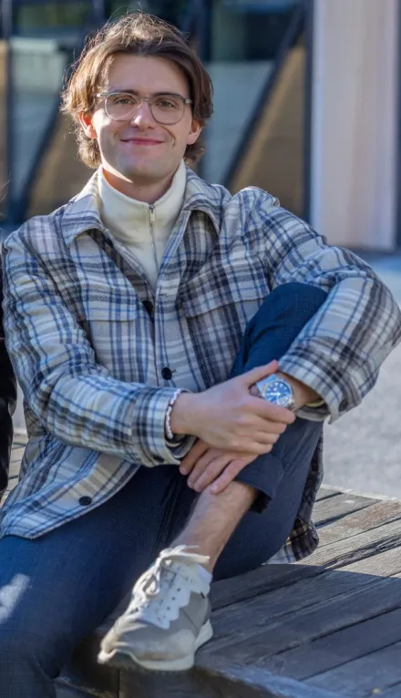Victor, student på psykologprogrammet